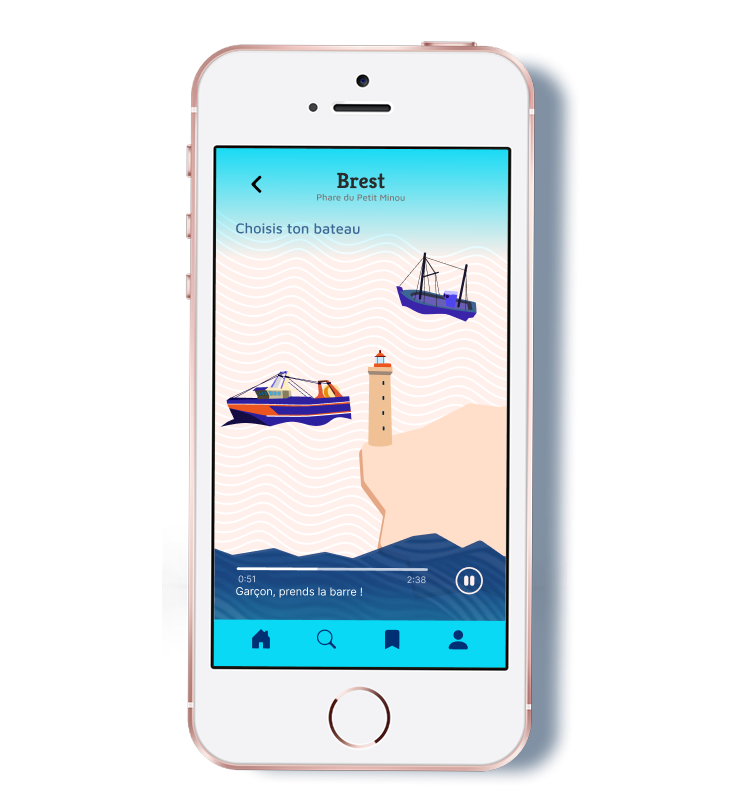 Prototype d'un port pour sélectionner un bateau