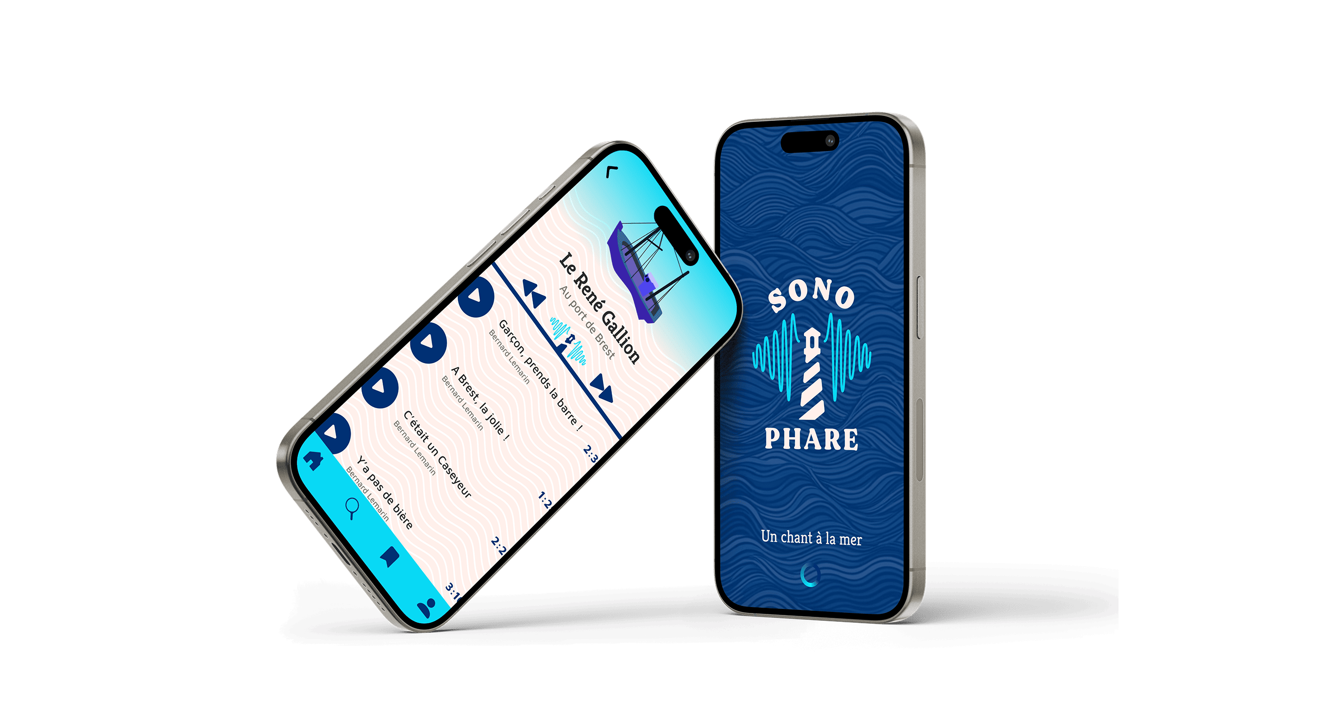 Mockup de l'application